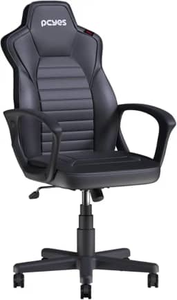 CADEIRA GAMER MAD RACER STI TURBO BLACK VULCAN PRETA – MRSTIR10PT