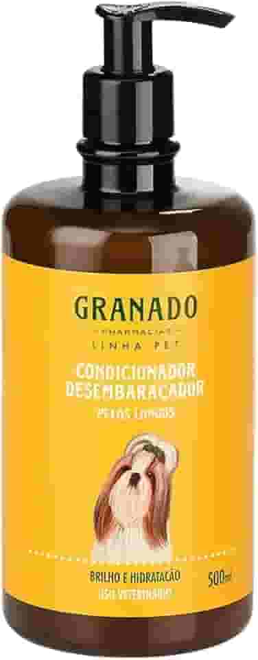 Condicionador Pet Granado 500ml Pelos Longos Para Cães e Gatos