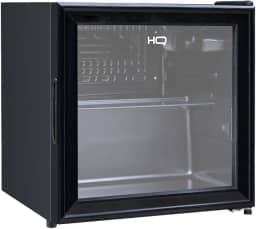 Frigobar Expositor Vertical HQ Vidro Duplo 50 Litros Preto HQ-50FBPV (220V)