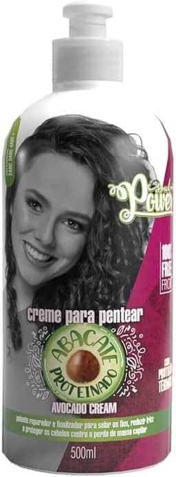 Soul Power Creme Para Pentear Abacate Avocado Cream - 500G