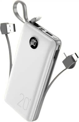 Power Bank Peining 20.000mAh, Carrega até 5x seu Celular, Carga Rápida USB + Type-C, Alta Capacidade, Design Compacto, Proteção Inteligente e Portátil — Ideal para iPhone e Android