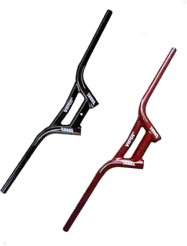 Guidão Bicicleta Viper Snake Baixo 31.8mm Reforçado 720mm Preto