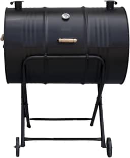 Churrasqueira a Bafo Grill Tambor e Termômetro 200L C/Rodas