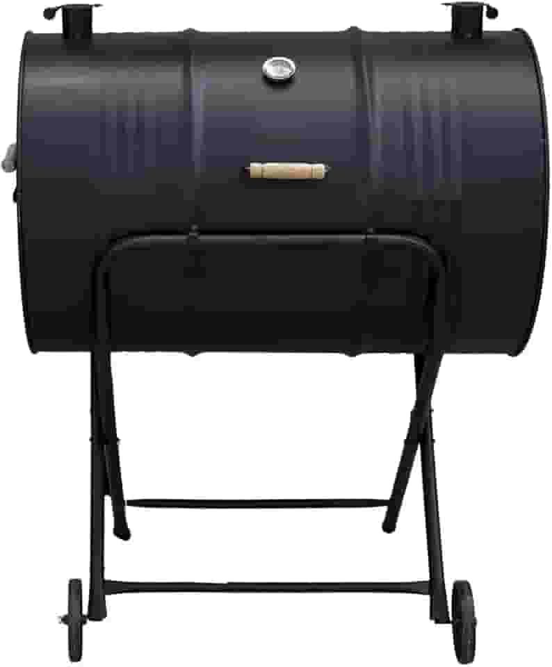 Churrasqueira a Bafo Grill Tambor e Termômetro 200L C/Rodas