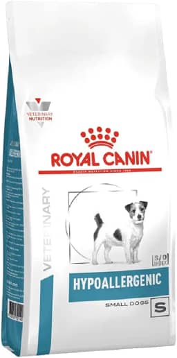 ROYAL CANIN Ração Royal Canin Veterinary Hypoallergenic Small Cães Adultos 2Kg