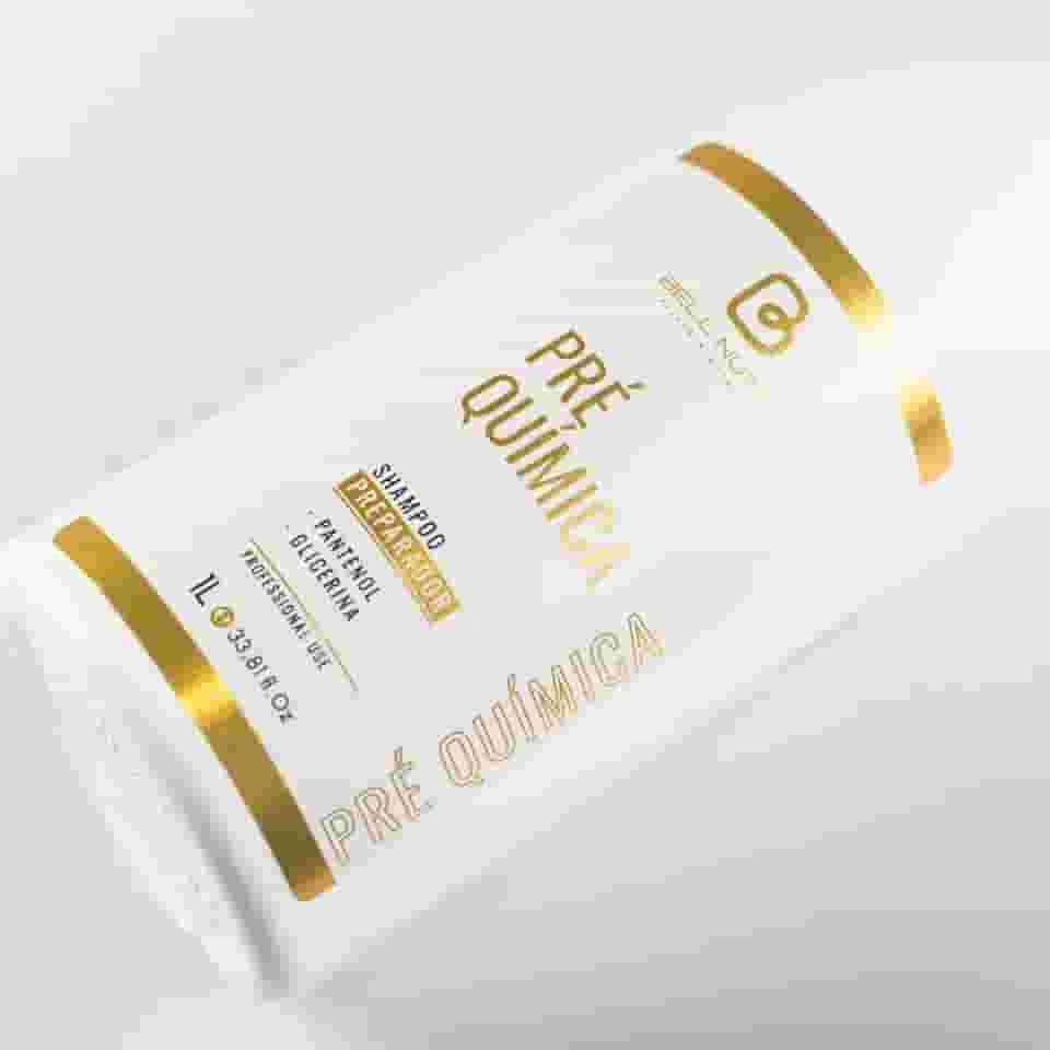 Shampoo Pré-Química (Antí-Resíduos) 1L Com Pantenol e Glicerina | Bell Nutry