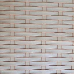 Cesto de roupas sujas mais lixeira de fibra sintética (vime)