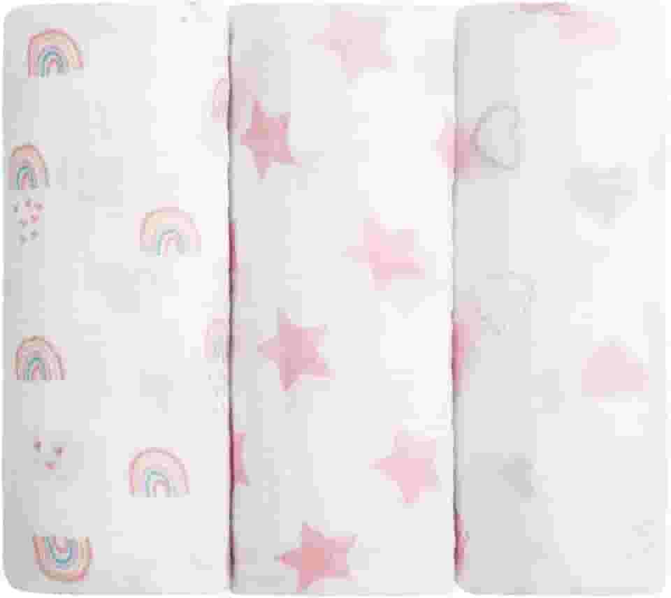Papi Textil Cueiro Swaddle Papi Soft Estampado 80Cm X 80Cm Contem 03 Un