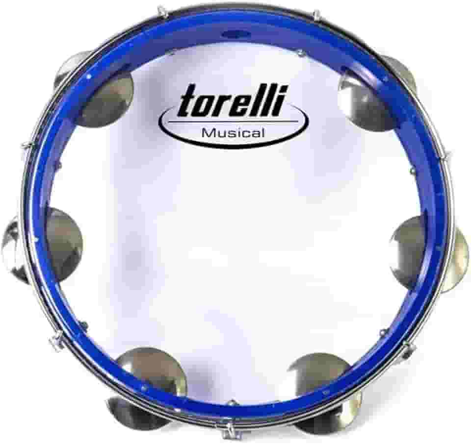 PANDEIRO INJETADO PELE NAILON TRANSPARENTE - AZUL