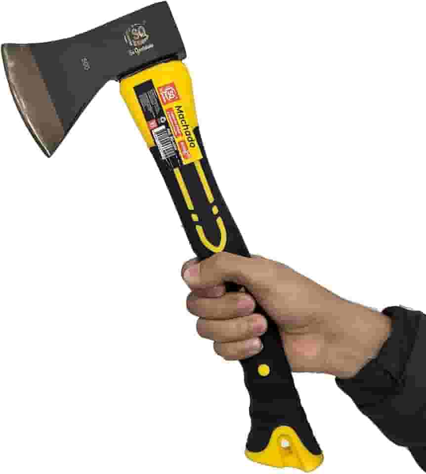 Machado Lenhador com cabo fibra de vidro emborrachado para Jardim Camping Lenhador