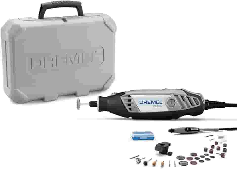 Dremel 3000 Microrretífica com 2 Acoplamentos, 30 Acessórios e Maleta 220V
