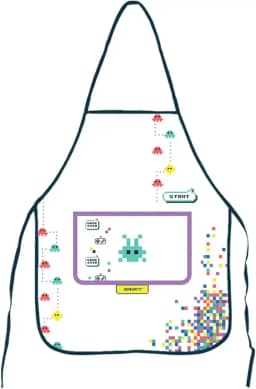 AVENTAL INFANTIL GAME