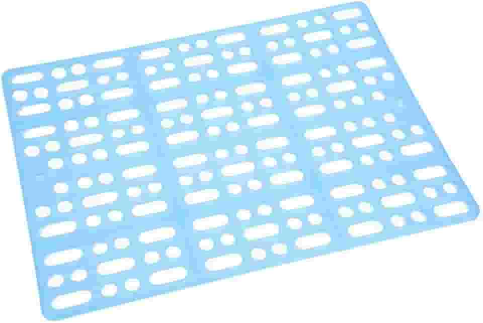 Tapete Confortável Para Gaiola De Coelho Mundo Roedor - AZUL