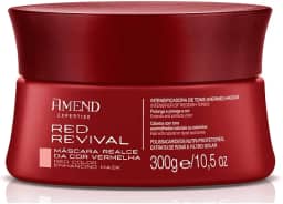 Amend Máscara Realce Da Cor Vermelha Red Revival 300 G