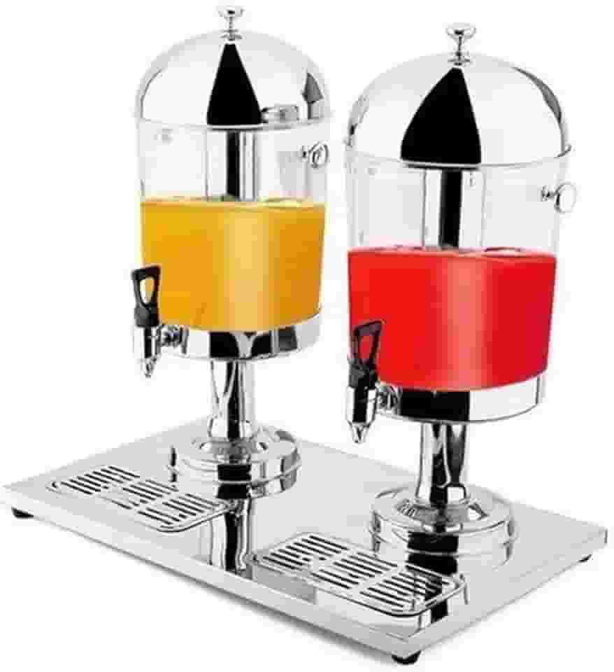 Suqueira Dupla Refresqueira Dispenser Suco Bebidas Inox Buffet