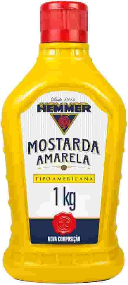 Hemmer Mostarda Amarela Americana Squeeze 1Kg