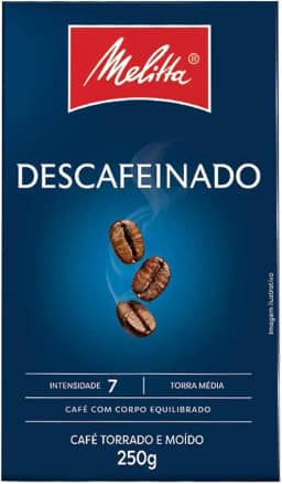Café Descafeinado Melitta Vácuo 250g