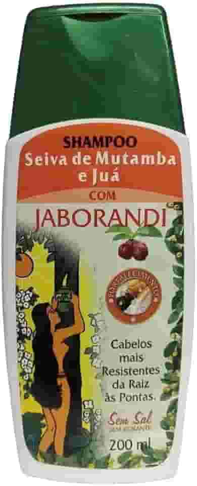 JABORANDI Shampoo Seiva de Mutamba e Juá Sem Sal, 200ml