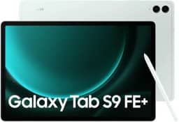 SAMSUNG Galaxy Tab S9 FE+ Plus com S-Pen (128 GB, 8 GB, Wi-Fi apenas) tablet Android WiFi 6 de 12,4 polegadas, câmera 4K, modelo internacional - X610 (com carregador super rápido, menta)