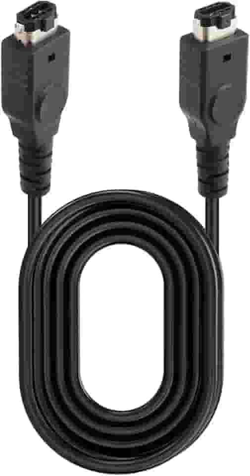 Cabo GBA Game Link – 2 jogadores compatíveis com Nintendo Gameboy Advance SP, cor GBA – preto