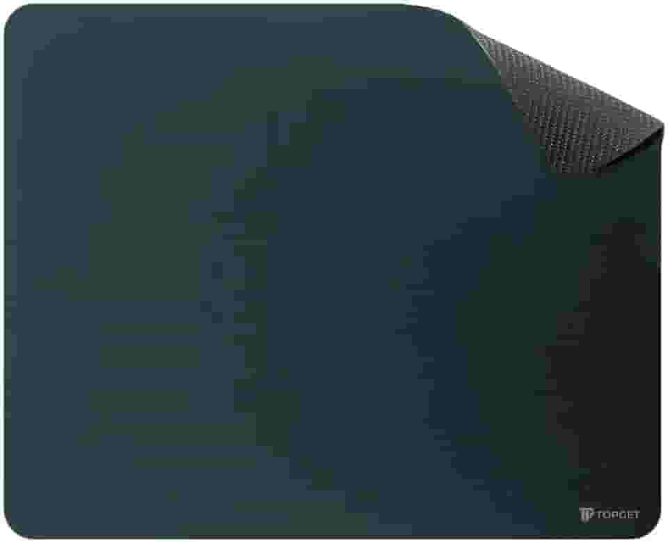 Mouse Pad TopGet ProControl | Gamer & Home Office | Precisão, Deslize Suave | Base Borracha Antiderrapante, Poliéster Durável | 22x18 cm (Chumbo)