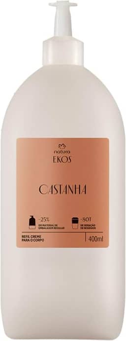 Natura Ekos Castanha Hidratante Corporal 400ml - Refil