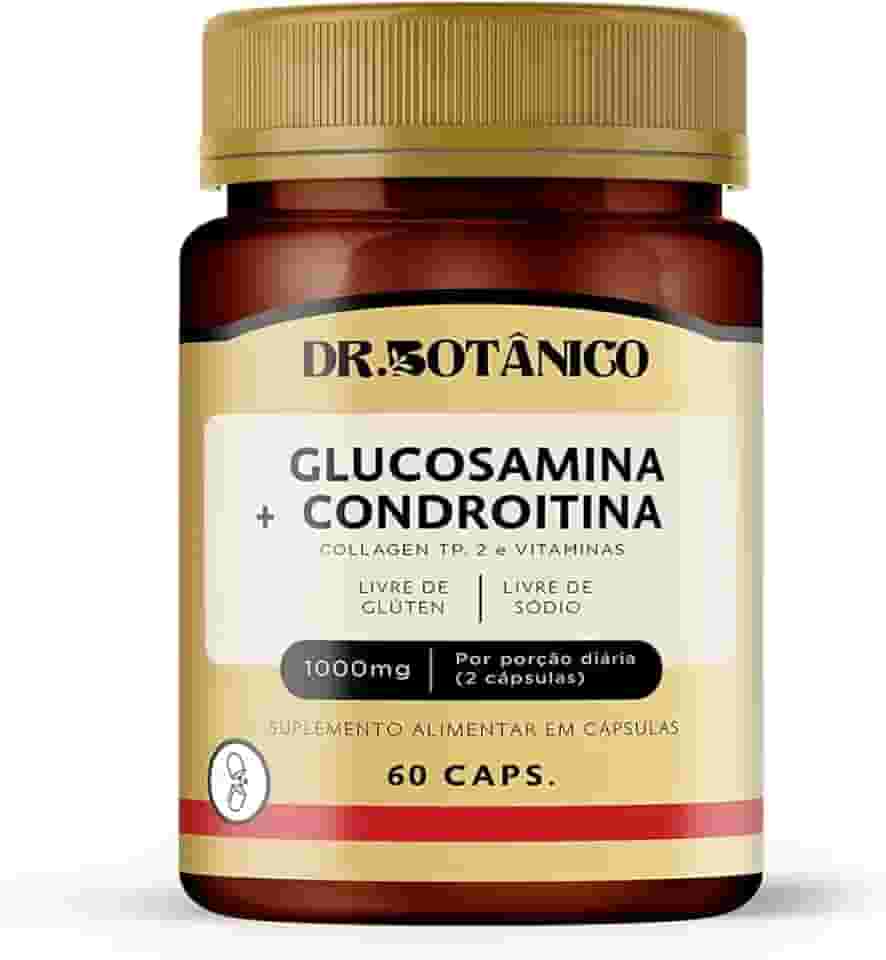GLUCOSAMINA + CONDROITINA 1.000MG 60 CAPSULAS DR. BOTANICO
