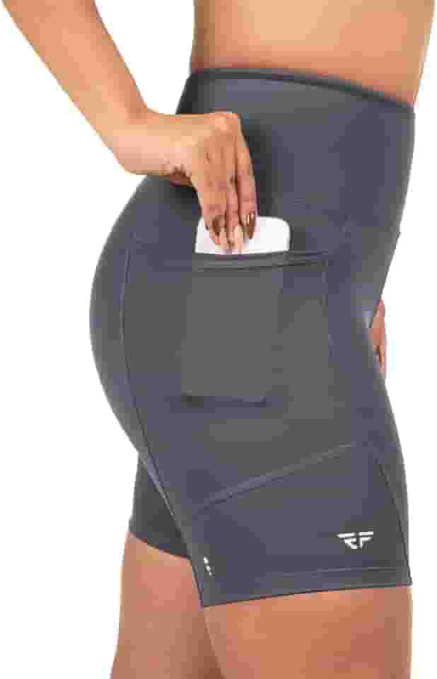 Conjunto Top Com Bojo Short Run Com Bolso Academia Caminhada