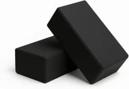 PivaStore Kit 2 Blocos Yoga e Pilates EVA Premium – Antiderrapante, Leve e Resistente para Alongamento, Equilíbrio e Reabilitação, 23x15x7 cm – Acessório Fitness, Estúdio, Casa ou Viagem