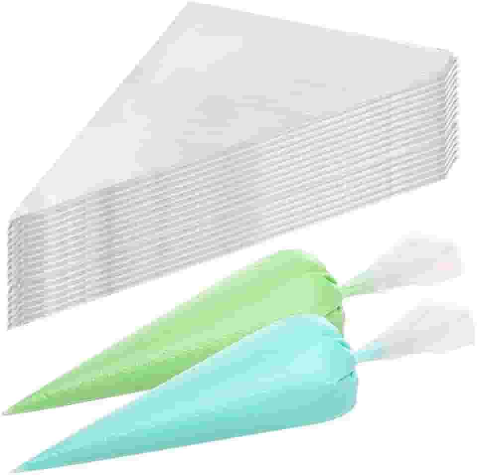 Saco/Manga de Confeitar Descartável Grande 38cm 100 Unidades -UDLANDIA