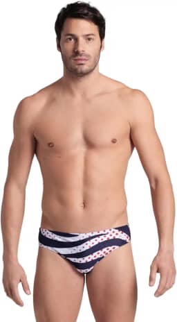 Sungas Arena Sunga masculina de natação com várias listras ArenaMasculino