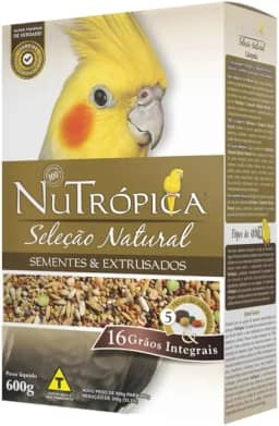 Ração Para Calopsita Seleção Natural 600g Nutrópica