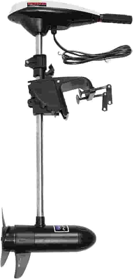 Motor De Pesca De Empuxo De 45lb Ip67/ce - Motor De Cobre De Grau Marítimo Com Engrenagens 5f/2r & Suporte Anti-corrosão - Hélice Otimizada Para Caiaque/barco