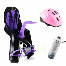 Cadeirinha Dianteira Refactor Baby Bike Bicicleta Criança Violeta