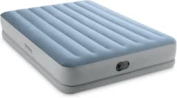 Intex Colchão de ar Airbed Dura-Beam Plus de cintura média | Queen Size | 64159 | Bomba elétrica USB embutida | Multicolorida