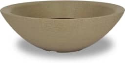 Vaso Bacia Grande Polieitleno Decorativo Rosa do Deserto Cactos Suculentas N4 (Palha)