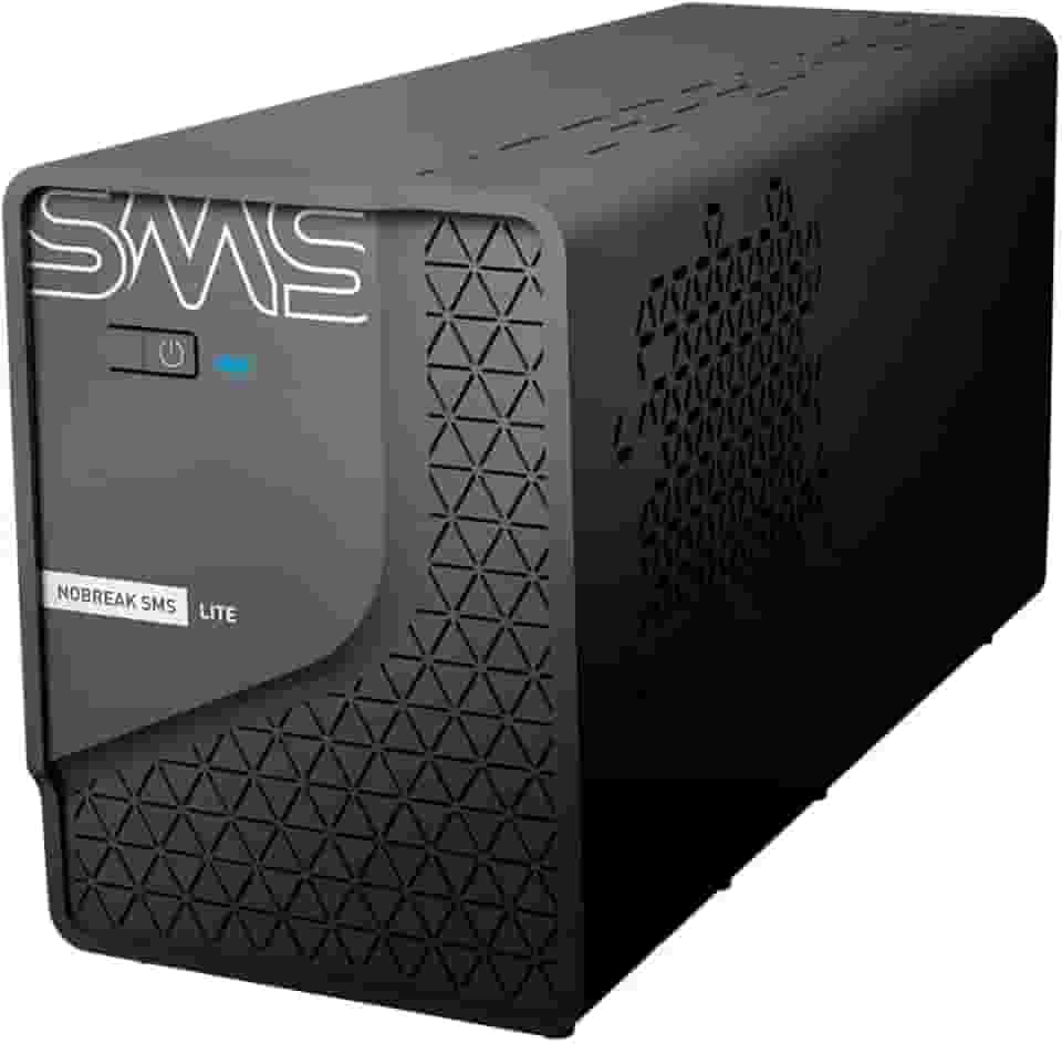 SMS - NOBREAK LITE 1200 - POTÊNCIA 1200VA | 600W - MONOVOLT ENT.:115V | SAÍDA: 115V - 6 TOMADAS - SENOIDAL P/APROX. - LINE INTERACTIVE - PN 29203