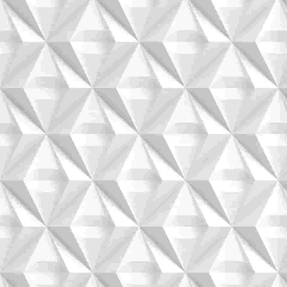 Papel de Parede Adesivo Autocolante Vinílico Efeito 3D Triangulo Decoração Quarto Sala Escritório 3 Metros
