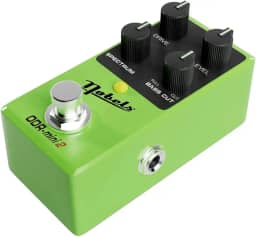 ODR-MINI 2 Pedal de Overdrive Compacto com Controle SPECTRUM, Corte de Graves e Knobs 'Glow in the Dark' - 9V~18V DC, True Bypass, Ideal para Blues, Rock e Hardrock