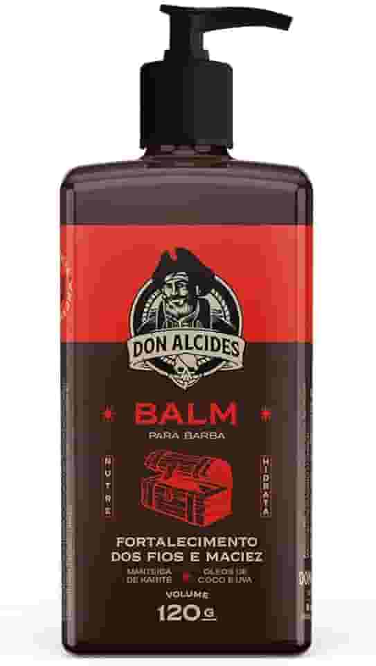 Balm Para Barba Don Alcides 120Ml Barba Negra