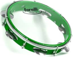 PANDEIRO INJETADO PELE NAILON TRANSPARENTE - VERDE