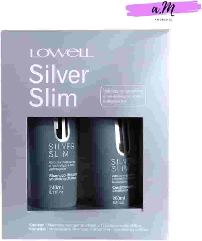 Lowell Silver Slim Kit - Shampoo + Condicionador Kit