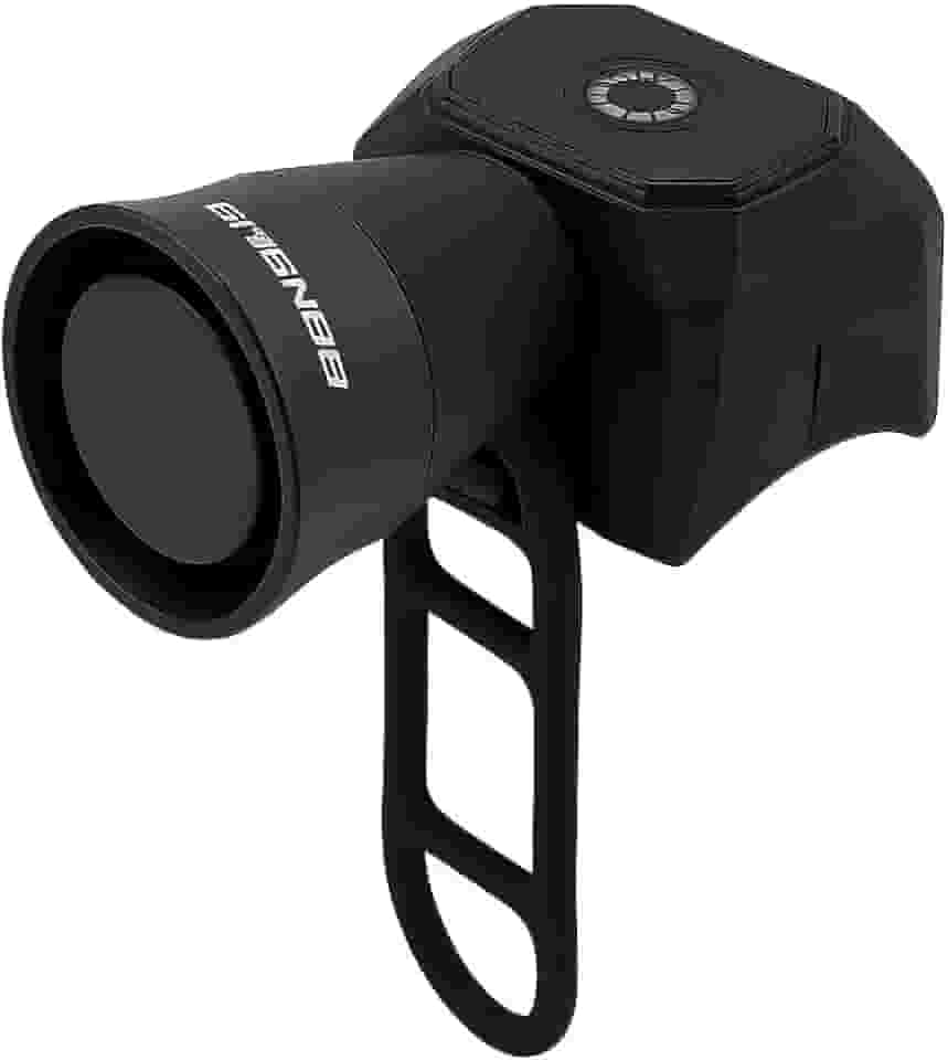 Buzina de Bicicleta Elétrica 120dB Recarregável USB 5 Modos Alarme