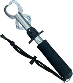 Alicate de Contenção Pega Peixe com Balança 15kg em Inox com Empunhadura Segura