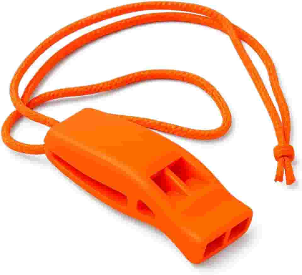 Apito de Emergência com Som Alto para Trilhas, Camping e Defesa Pessoal Escoteiros Trilheiros