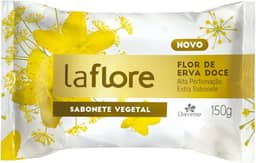 Davene Sabonete Barra Vegetal Erva Doce La Flore 150G -