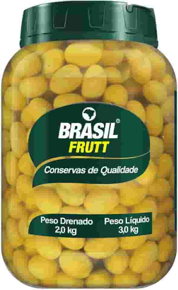 Brasil Frutt Azeitona Verde com Caroço 16/20 balde 2kgs