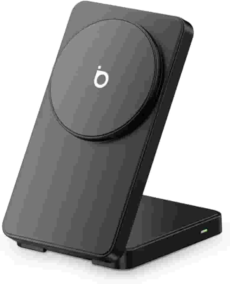 Basike Carregador Sem Fio, Carregador por Indução 15W Compatível para iPhone 16/15/14/13/12 Series e AirPods | Carregamento Rápido com Magnétic | Compatível com Qi (Cinza)