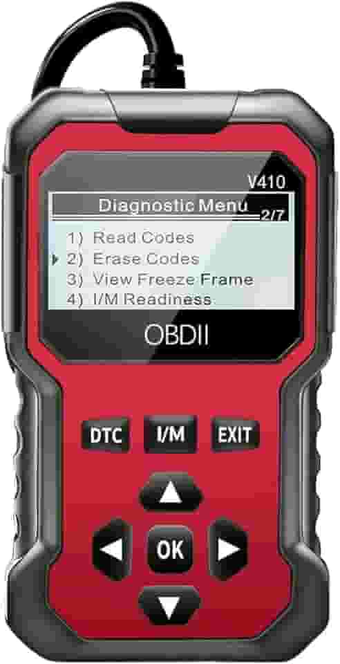 Scanner Automotivo V410 Obd2 Diagnóstico Leitor Código Falha (Vermelho)