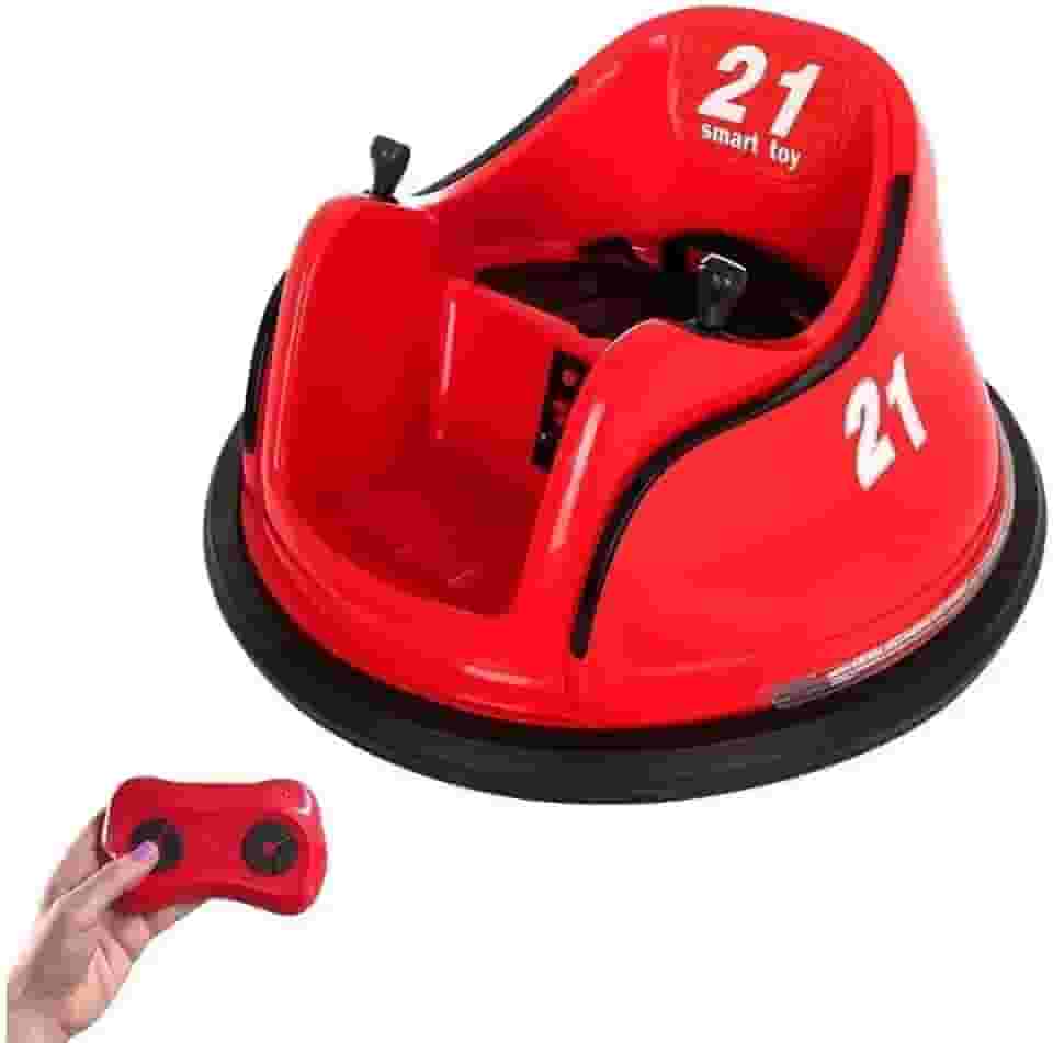 Mini Carro Bate-Bate Elétrico Importway 6V BW212VM Vermelho